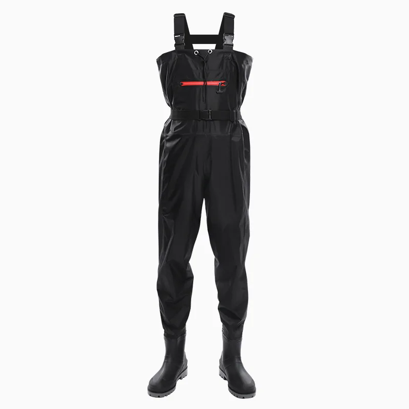 Fishing Waders - مقاوم للماء خواضون الصدر مع السراويل