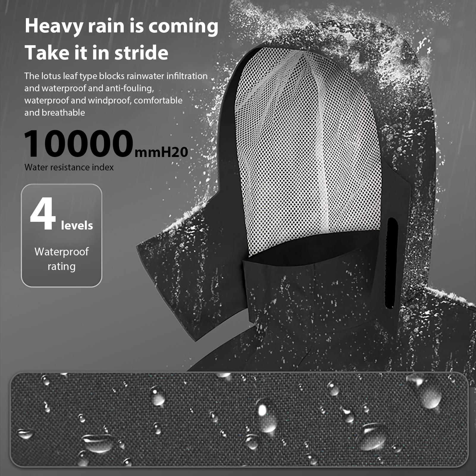 بدلات مطر مقاومة للماء للرجال، - مراجعة Fishing Rain Suit وسعره